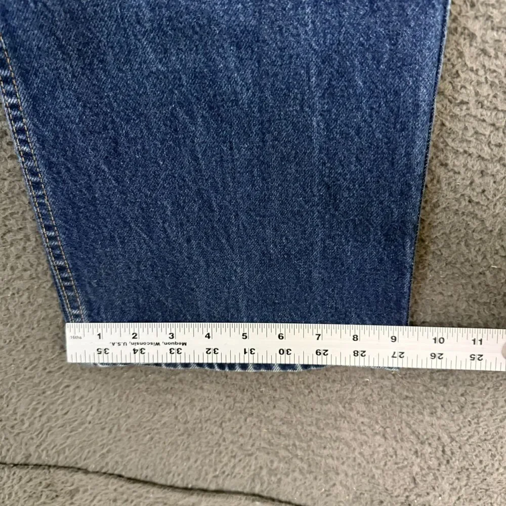 Vtg Levis 517 Bootcut Jeans Mens 38x36 (Fits 36x30) Blue Denim Made in USA